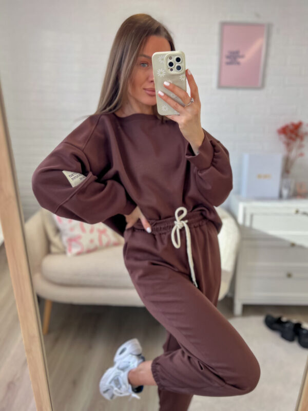 Czekoladowy set masełko z naszywką