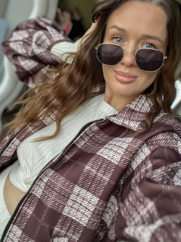 Czekoladowa bomberka w kratę