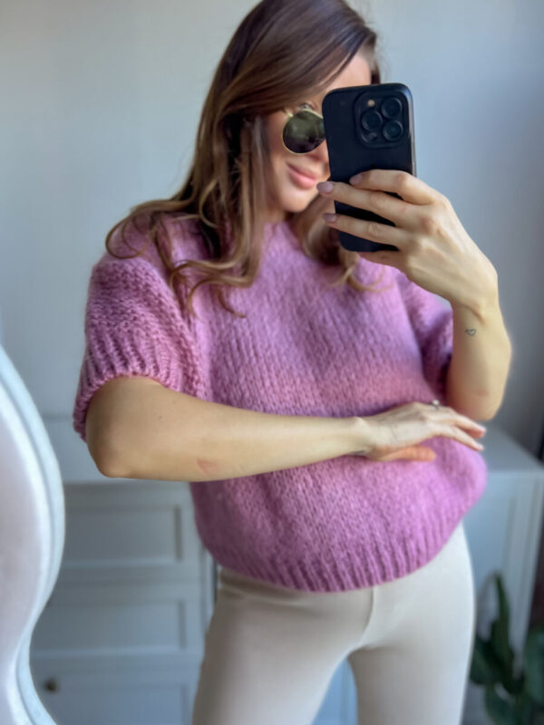 Jagodowy sweterek MOHER