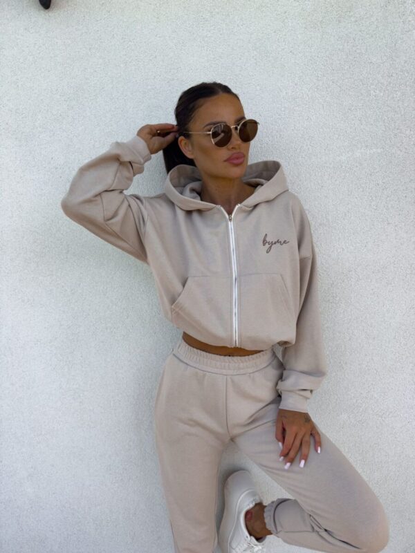 Bluza HOODIE By Me – beżowa
