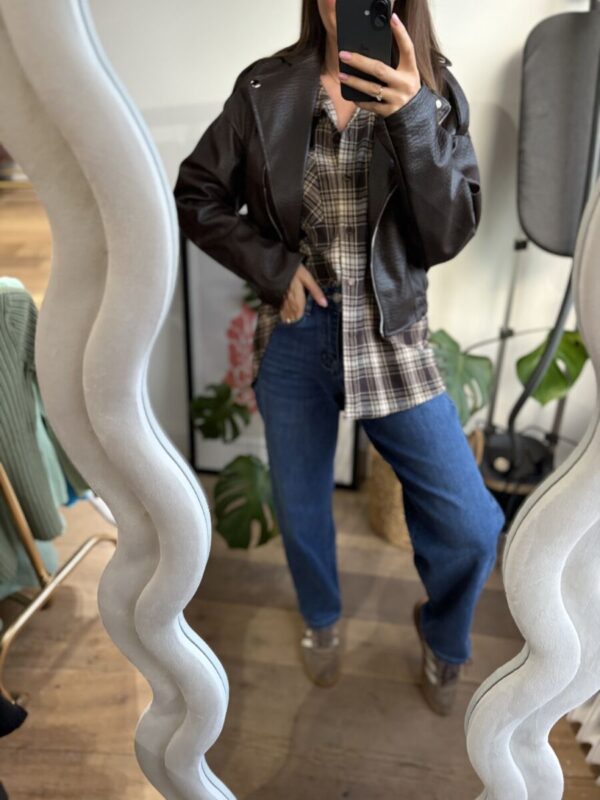 Dżinsy MOM FIT