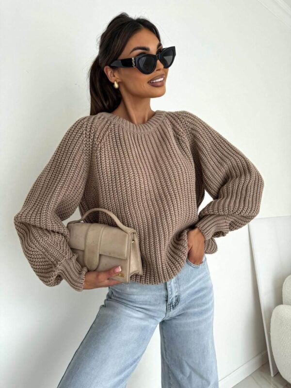 Sweter POLA PL PRODUKCJA latte