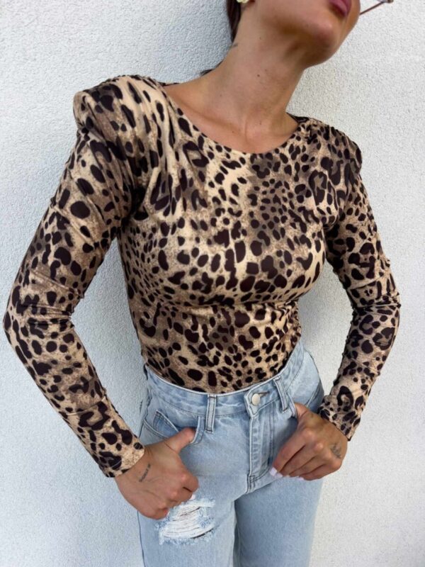 Bluzka ZOE print – lampart